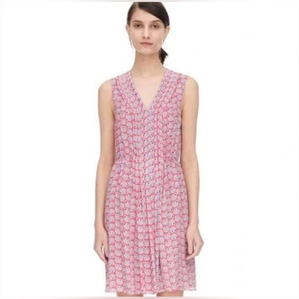 Rebecca Taylor Amanda Silk Floral Dress